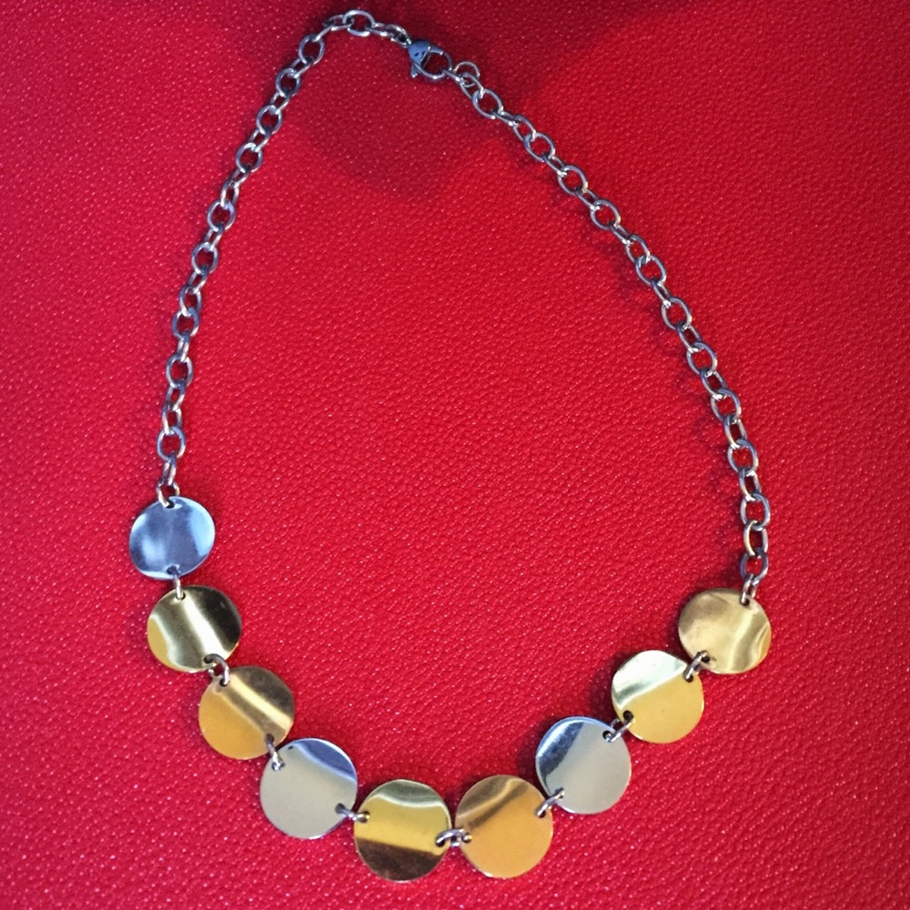 Silver / gold / rose gold necklace